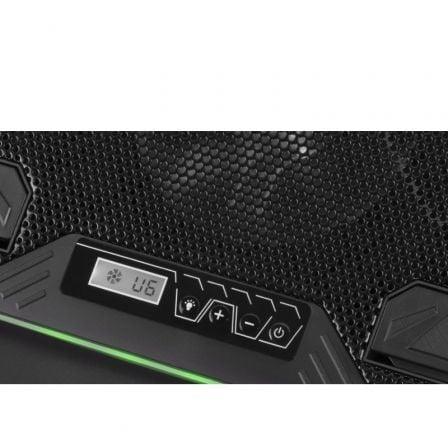 Soporte Refrigerante Mars Gaming MNBC6 para Portátiles hasta 19"/ Iluminación LED - PixelPlaza