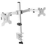 Soporte de Mesa para 2 Monitores Mars Gaming MARM2/ Giratorio/ Inclinable/ hasta 8kg - PixelPlaza