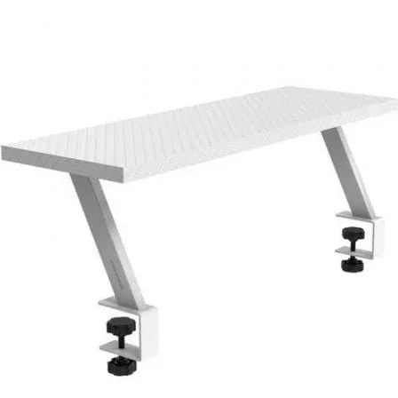 Soporte para Monitor Mars Gaming MGDS/ hasta 10 kg/ Blanco - PixelPlaza