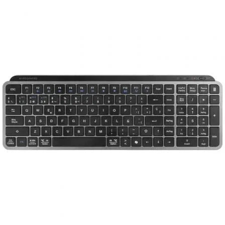 Teclado Compacto Inalámbrico por Bluetooth Mars Gaming MK-SILENKEYS/ Negro - PixelPlaza