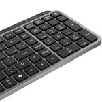 Teclado Compacto Inalámbrico por Bluetooth Mars Gaming MK-SILENKEYS/ Negro - PixelPlaza