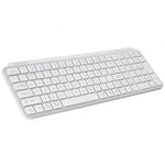 Teclado Compacto Inalámbrico por Bluetooth Mars Gaming MK-SILENKEYS/ Blanco - PixelPlaza