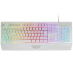Teclado Gaming SemiMecánico Mars Gaming MK124/ Blanco - PixelPlaza