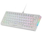 Teclado Gaming Mecánico Mars Gaming MKMINIPRO/ Switch Azul/ Blanco - PixelPlaza