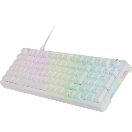 Teclado Gaming Mecánico Mars Gaming MKPROBES/ Switch Azul/ Blanco - PixelPlaza