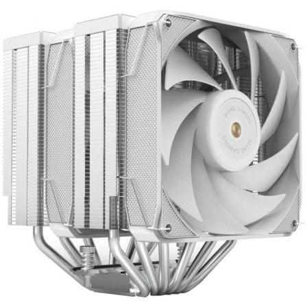Ventilador con Disipador Doble Mars Gaming MCPU-XU6/ 2x 12cm/ Blanco - PixelPlaza