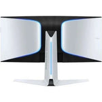 Monitor Gaming Curvo TCL 34R83Q 34"/ WQHD/ 1ms/ 170Hz/ QLED/ Regulable en altura/ Blanco y Negro - PixelPlaza