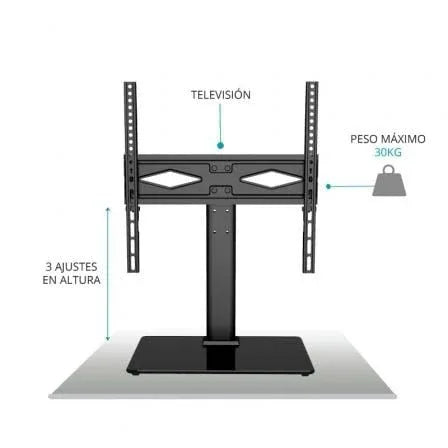 Soporte de Mesa TM Electrón TMSLC419 para TV de 32-50"/ hasta 30kg - PixelPlaza