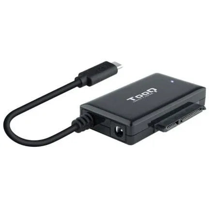 Adaptador para Discos Duros 2.5"/3.5" TooQ TQHDA-02C/ USB Tipo-C Macho - SATA - PixelPlaza