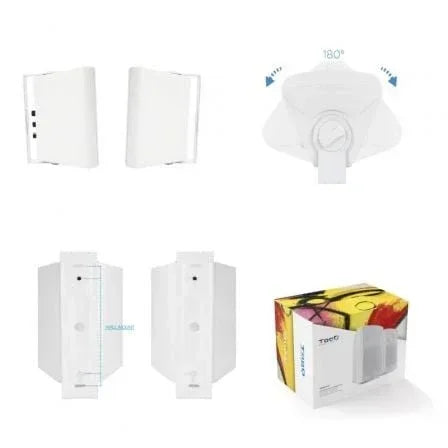 Altavoces Autoamplificados TooQ TQOWS-01W/ 60W/ 2.0/ Blancos - PixelPlaza