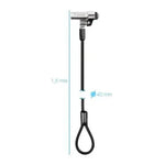 Cable de Seguridad Tipo NANO para Portátiles TooQ TQCLKC0045-G/ 1.5m - PixelPlaza
