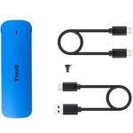 Caja Externa para Disco SSD M.2 NVMe TooQ TQE-2201BL/ USB 3.1 Gen1/ Sin tornillos - PixelPlaza