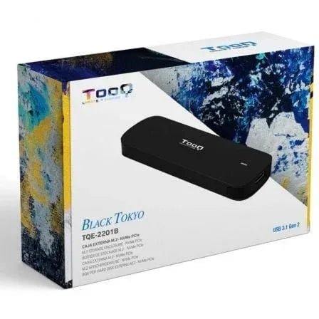 Caja Externa para Disco SSD M.2 NVMe TooQ TQE-2201B/ USB 3.1 Gen2/ Sin tornillos - PixelPlaza