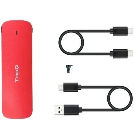 Caja Externa para Disco SSD M.2 NVMe TooQ TQE-2201R/ USB 3.1 Gen2/ Sin tornillos - PixelPlaza