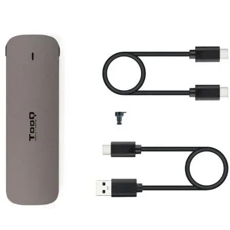 Caja Externa para Disco SSD M.2 TooQ TQE-2202BR/ USB 3.1 Gen1/ Sin tornillos - PixelPlaza