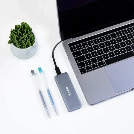 Caja Externa para Disco SSD M.2 SATA TooQ TQE-2281G/ USB 3.0/ Sin tornillos - PixelPlaza