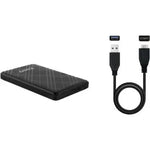 Caja Externa para Disco Duro de 2.5" TooQ TQE-2500B/ USB 3.1/ Sin Tornillos - PixelPlaza