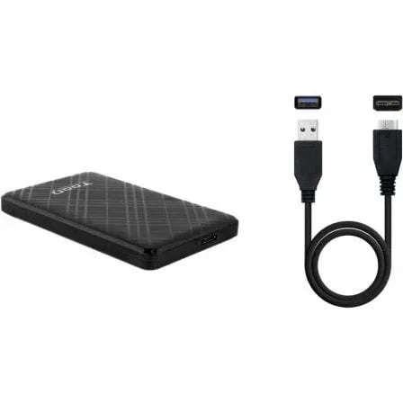 Caja Externa para Disco Duro de 2.5" TooQ TQE-2500B/ USB 3.1/ Sin Tornillos - PixelPlaza