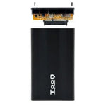 Caja Externa para Disco Duro de 2.5" TooQ TQE-2510B/ USB 2.0 - PixelPlaza