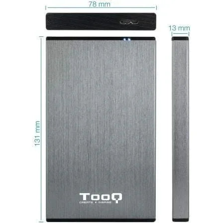 Caja Externa para Disco Duro de 2.5" TooQ TQE-2527G/ USB 3.1 - PixelPlaza