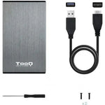 Caja Externa para Disco Duro de 2.5" TooQ TQE-2527G/ USB 3.1 - PixelPlaza
