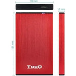 Caja Externa para Disco Duro de 2.5" TooQ TQE-2527R/ USB 3.1 - PixelPlaza