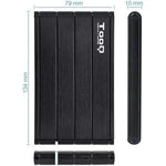 Caja Externa para Disco Duro de 2.5" TooQ TQE-2530B/ USB 3.1 - PixelPlaza