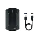 Caja Externa Gaming para Disco Duro de 2.5" TooQ TQE-2599RGB/ USB 3.1/ Sin tornillos - PixelPlaza