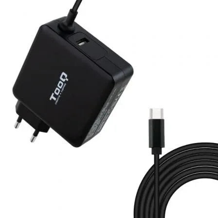 Cargador de Portátil TooQ TQLC-USBC90PD USB Tipo-C/ 90W/ Automático/ Voltaje 5-20V - PixelPlaza