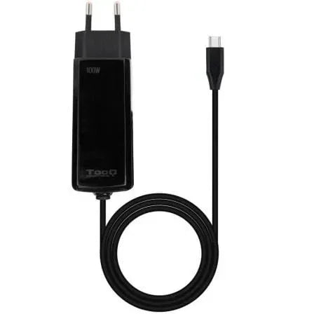 Cargador de Portátil GaN TooQ TQLC-USBCGAN100PD-C USB Tipo-C/ 100W/ Automático/ Voltaje 5-20V - PixelPlaza