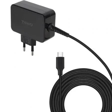 Cargador de Portátil GaN TooQ TQLC-USBCGAN45PD USB Tipo-C/ 45W/ Automático/ Voltaje 5-20V - PixelPlaza