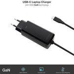 Cargador de Portátil GaN TooQ TQLC-USBCGAN65PD-C USB Tipo-C/ 65W/ Automático/ Voltaje 5-20V - PixelPlaza