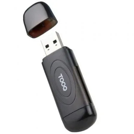 Lector de Tarjetas Externo TooQ TQR-3002B/ USB 3.0 - PixelPlaza