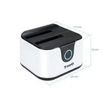 Docking Station para Discos Duros TooQ TQDS-802BW - PixelPlaza