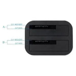 Docking Station para Discos Duros TooQ TQDS-805G - PixelPlaza