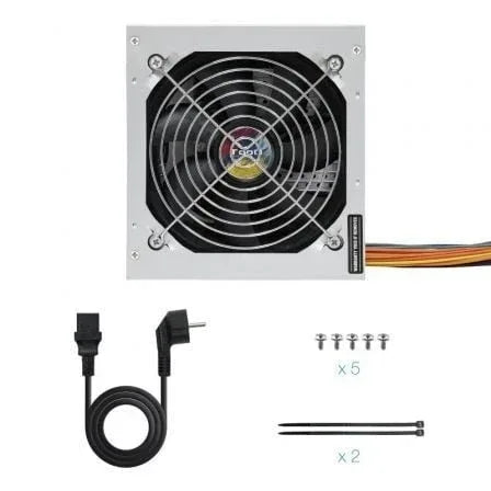 Fuente de Alimentación TooQ TQAPOLO-500SP/ 500W/ Ventilador 12cm - PixelPlaza