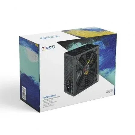 Fuente de Alimentación TooQ TQAPOLO-600SP/ 600W/ Ventilador 14cm - PixelPlaza