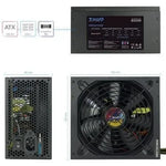 Fuente de Alimentación TooQ TQAPOLO-650SP/ 650W/ Ventilador 14cm - PixelPlaza