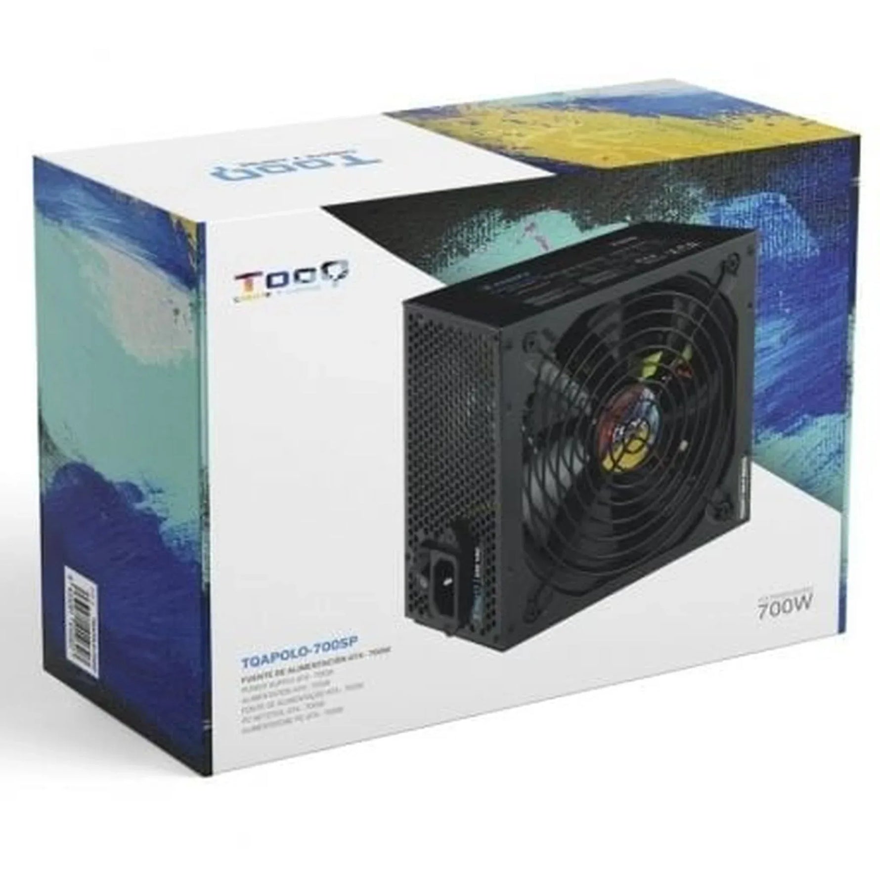 Fuente de Alimentación TooQ TQAPOLO-700SP/ 700W/ Ventilador 14cm - PixelPlaza