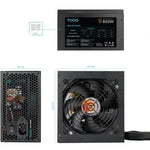 Fuente de Alimentación TooQ TQHELIOS-850SP/ 850W/ Ventilador 12cm/ 80 Plus Bronze - PixelPlaza
