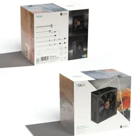 Fuente de Alimentación TooQ TQHELIOS-850SP/ 850W/ Ventilador 12cm/ 80 Plus Bronze - PixelPlaza