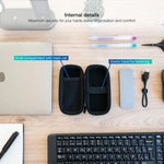 Funda para Disco Externo M2 TooQ TQBC-M201B/ Negra - PixelPlaza