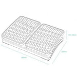 Reposapiés Ajustable/ Inclinable TooQ TQFR0604-B/ 430 x 320 x 105-130 mm - PixelPlaza