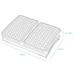 Reposapiés Ajustable/ Inclinable TooQ TQFR0604-B/ 430 x 320 x 105-130 mm - PixelPlaza