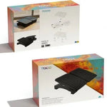 Reposapiés Ajustable/ Inclinable TooQ TQFR0604-B/ 430 x 320 x 105-130 mm - PixelPlaza