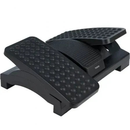 Reposapiés Ajustable/ Inclinable TooQ TQFR0605-B/ 430 x 320 x 105-130 mm - PixelPlaza