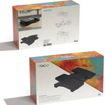 Reposapiés Ajustable/ Inclinable TooQ TQFR0605-B/ 430 x 320 x 105-130 mm - PixelPlaza