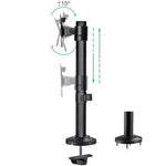 Soporte de Mesa para Monitor TooQ DB1131TN-B/ Giratorio/ Inclinable/ hasta 8kg - PixelPlaza