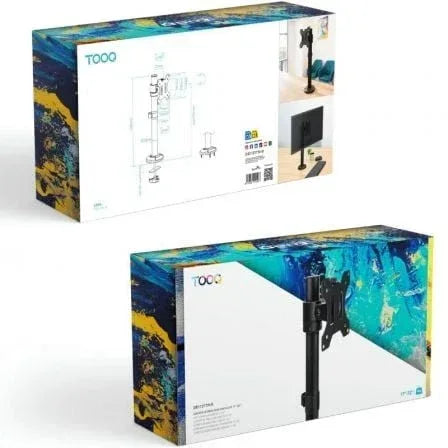 Soporte de Mesa para Monitor TooQ DB1131TN-B/ Giratorio/ Inclinable/ hasta 8kg - PixelPlaza