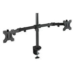 Soporte de Mesa para 2 Monitores TooQ DB1232TN-B/ Giratorio/ Inclinable/ hasta 8kg - PixelPlaza